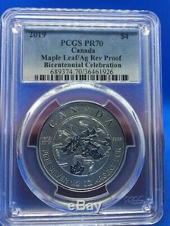 2019 Canada Maple Leaf Five Coin Set ($5 $1), PCGS PF70 DCAM