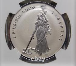 2019 Canada PEACE & LIBERTY Medal 1oz Silver HIGH RELIEF NGC PF70 #345JP