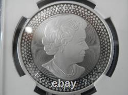 2019 Canada Silver Maple Leaf FDOI Pride of Two Nations Modified PF 70 NGC Proof