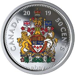 2019 Classic Canadian Coins Pure Silver Colourised Proof Set 2.03 oz. Box COA