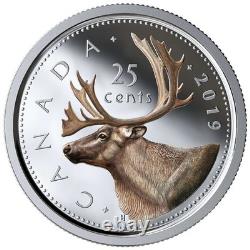 2019 Classic Canadian Coins Pure Silver Colourised Proof Set 2.03 oz. Box COA