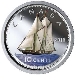 2019 Classic Canadian Coins Pure Silver Colourised Proof Set 2.03 oz. Box COA