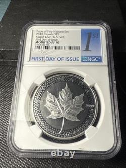 2019 Modified Proof $5 Silver Canadian Maple Leaf NGC PF69 FDI First Label