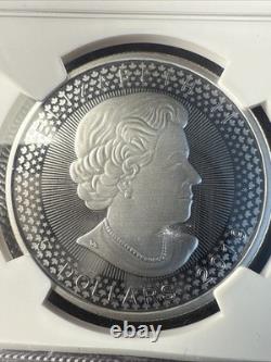 2019 Modified Proof $5 Silver Canadian Maple Leaf NGC PF69 FDI First Label