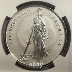 2019 Official Mint Medal 1oz. Canada Silver Peace & Liberty UHR PF70 REV PF NGC