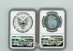 2019 PRIDE TWO NATIONS ASE SET NGC REV PF70 First Day Issue RCM Canada Set w Box