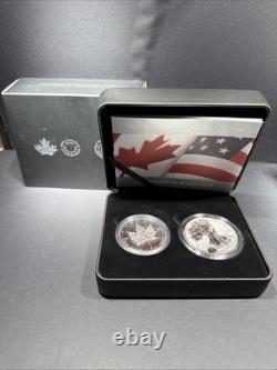 2019 Pride Of Two Nations Limited Edition Two Coin Set Royal Canadian Version