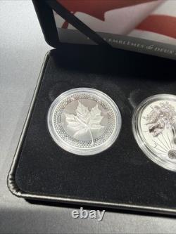2019 Pride Of Two Nations Limited Edition Two Coin Set Royal Canadian Version