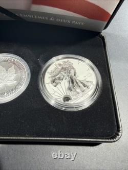 2019 Pride Of Two Nations Limited Edition Two Coin Set Royal Canadian Version