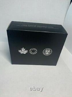 2019 Pride of Two Nations 2 Coin Set Silver RCM Canada COA 1532/10K Black Box