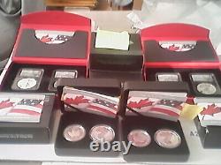2019 Pride of Two Nations? CANADA Set? NOT U. S? TwO Coin Mint Set +COA+OGP
