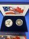 2019 Pride of Two Nations Limited Edition Silver Proof 2 Coin Set (US & Canada)