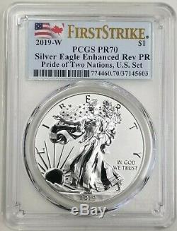 2019 Pride of Two Nations PCGS PR 70 DCAM Royal Canada IN STOCK & SHIPPING NOW