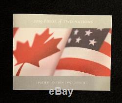 2019 Pride of Two Nations Set NGC PF70 FDOI Canada Version Mercanti/Taylor Label