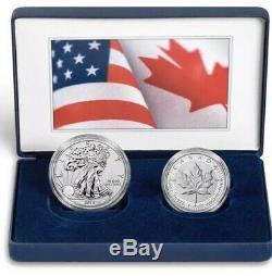 2019 Pride of Two Nations(USA & CANADA) Limited Edition Two-Coin Set