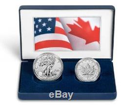 2019 Pride of Two Nations(USA & CANADA) Limited Edition Two-Coin Set DELIVERED