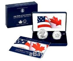 2019 Pride of Two Nations(USA & CANADA) Limited Edition Two-Coin Set PRESALE