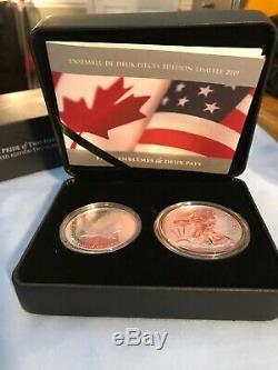 2019 RCM PRIDE OF TWO NATIONS OGP & COA RARE CANADA ISSUE #6731 of 10,000 MINTED