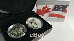 2019 RCM Pride of Two Nations Silver Limited Edition Canada Box Set with OGP COA