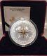 2019 Rose of the Winds $50 5OZ Pure Silver Proof 65mm Coin Canada, Fleur-de-lis