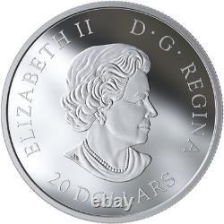 2019 Steve Sky Wonders $20 1OZ Pure Silver Proof Coin Canada Glow-in-Dark