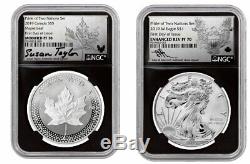 2019 United States & Canada Pride of Two Nations 2-Coin Set NGC PF70 FDI