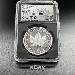 2019 W Canada Pride of Two Nations 2 Coin 1 oz Silver Signed Set NGC PF70 US SET