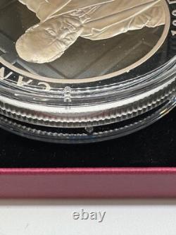 2019 Winston Churchill The Roaring Lion $100 10 oz Pure Silver Proof Coin Canada