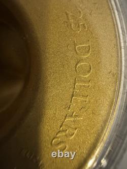 2020 1.5 oz $25 99.99% PURE SILVER/GOLD PLATED CANADIAN MOUNTIE HAT WITH OGP+COA