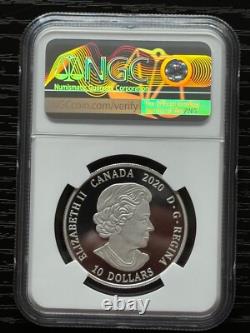 2020 $10 Canada Silver 350th Hudson's Bay Co Ngc Pf69 Ucam Proof First Releases
