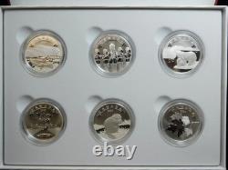 2020 $10 O Canada! -Pure Silver 6 Coin Set with Box & COA3.06oz. 999 Matte Proof Set