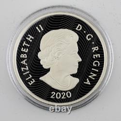 2020-2021 Imposing Icons 4-Coin 2oz $30 Silver Proof Set Canada Mint (Box+COAs)