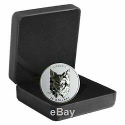 2020 Canada 1 oz Multifaceted Animal Head Lynx EHR Silver Proof Coin