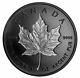 2020 Canada $20 1-oz Silver Maple Leaf Incuse Black Rhodium Proof with Box and CoA