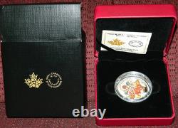 2020 Canada $20 Gingerbread Man-Holiday Cookies Silver Coin WithMurano Glass + Box
