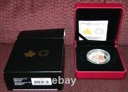 2020 Canada $20 Gingerbread Man-Holiday Cookies Silver Coin WithMurano Glass + Box
