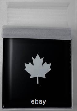 2020 Canada $50 Maple Leaf Incuse Rhodium Plated 3oz Silver PF70 NGC DC-7314
