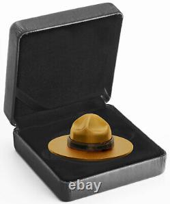 2020 Canada Classic Mountie Hat Shaped 1.5 oz Silver Gilt Proof $25 Coin Gem