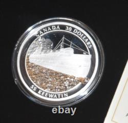 2020 Canada SS Keewatin $30 2OZ Pure Silver Proof 50mm Coin Historic Steamship