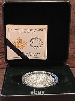 2020 Canada Silver $20 Remembrance Day Proof