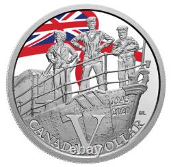 2020 Canada Spec. Edition Silver Proof 75th Ann. Of V-E Day Royal Canadian Navy 2020 Canada Spec. Edition Silver Proof 75th Ann. Of V-E Day Royal Canadian Navy