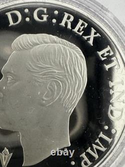 2020 Canadian 23.17g 99.99% Pure Silver Proof Dollar. 75Th Anniversary VE DAY