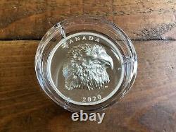 2020 Canadian Proud Eagle Extra High Relief $25 1oz. 9999 Silver