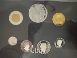 2020 Classic Canadian Proof Pure Silver Colourised Coin Set with Medallion OGP+COA