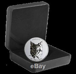 2020 Lynx Multifaceted Animal Head #3 $25 EHR Silver Proof Coin Canada