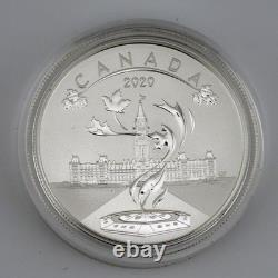 2020 O Canada! $10 6-Coin 1/2 oz Silver Proof Set with Box & COAs KM# 2982-2987