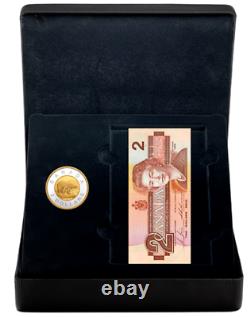 2021 1 oz. 25th Anniversary Pure Silver Coin & Banknote Proof Set Canada
