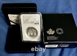 2021 $20 Canada 1oz Silver Proof Ngc Pf70 Queen Elizabeth Lover's Knot Tiara Fs