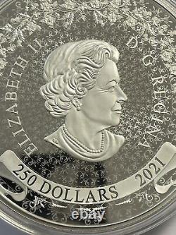 2021 $250 Canadian 1 Kilo 99.99% Silver Archival Treasures 1912 Heraldic Design