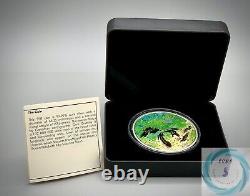 2021 $50 Canada 5oz Silver Great Lakes Colorized Proof Coin